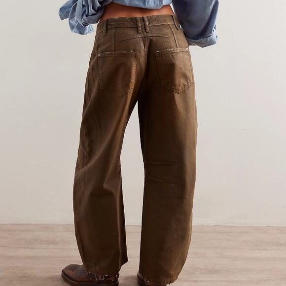 We The Free Good Luck Coated Jeans - Picture 5 of 7